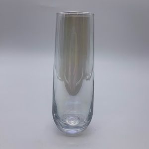 Iridescent Stemless Champagne Glass Flute